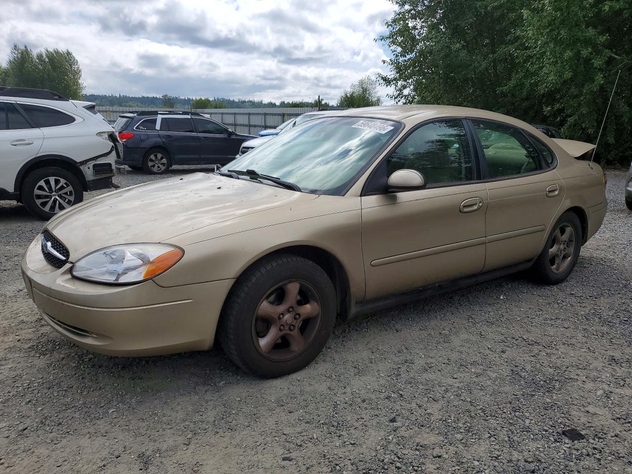 2001 Ford Taurus SES, VIN 1FAFP55U61G208574 — Зад