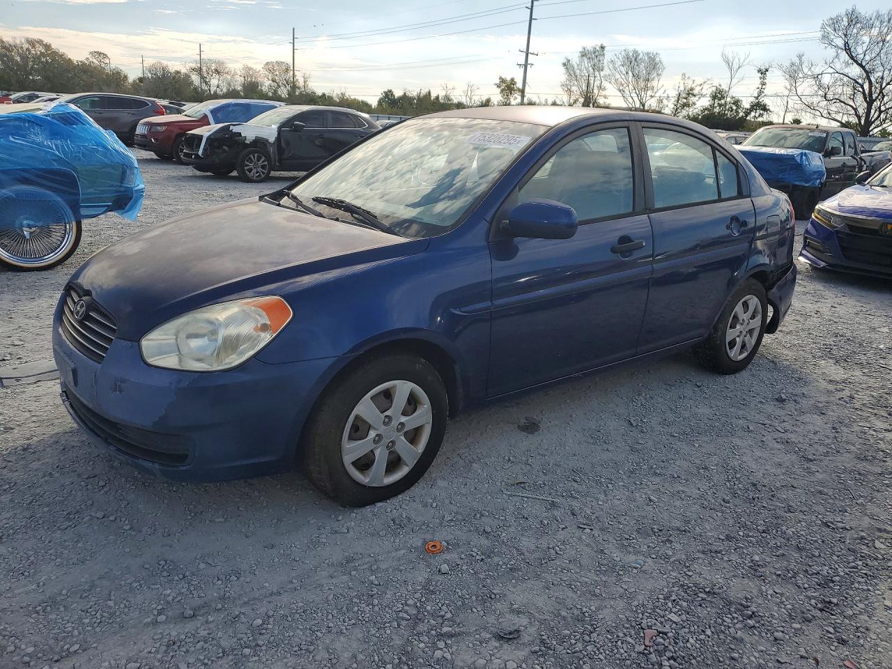 2010 Hyundai Accent GLS, VIN KMHCN4AC0AU464801 — Rear end