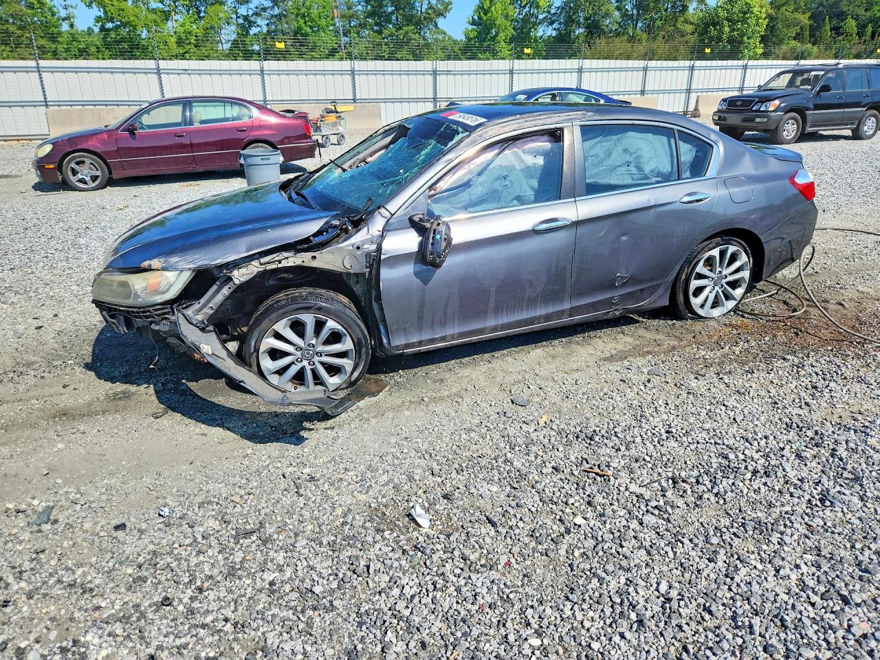 2014 Honda Accord Sport, VIN 1HGCR2F5XEA135653 — Rollover