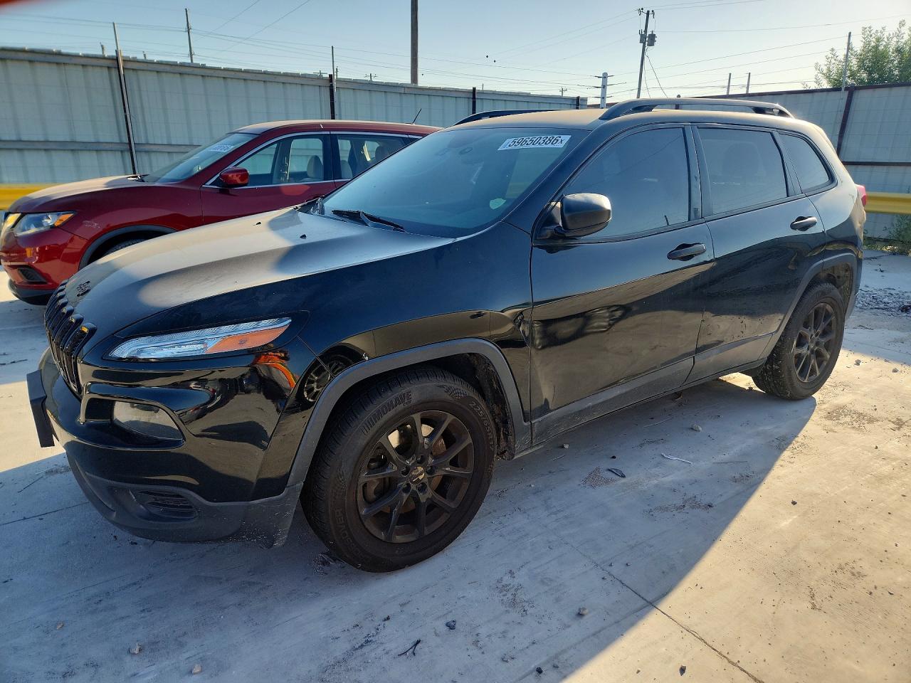 2017 Jeep Cherokee Altitude, VIN 1C4PJLAS9HW597736 — Undercarriage
