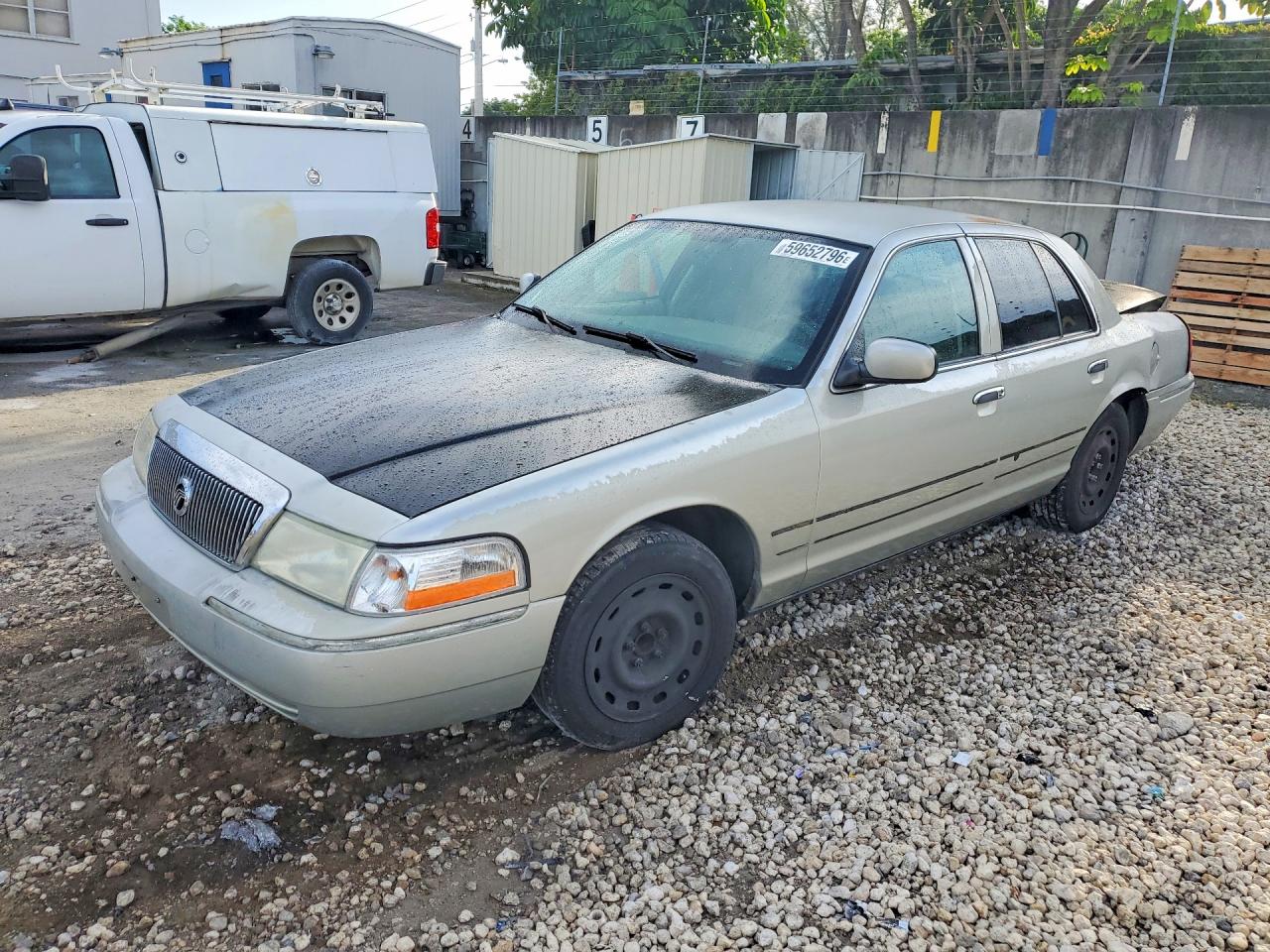 2005 Mercury Grand Marquis GS, VIN 2MEFM74W45X639611 — Rear end