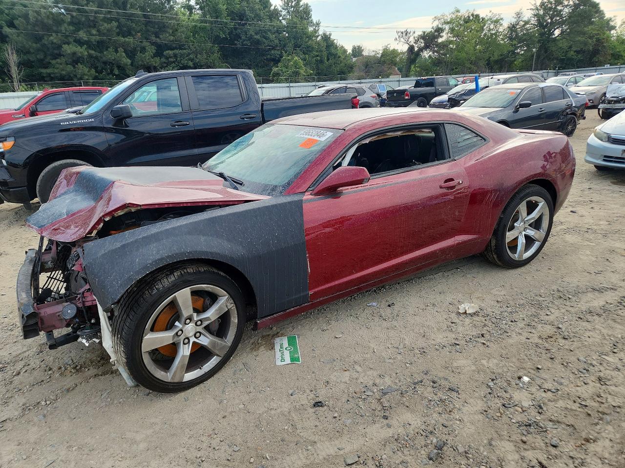 2011 Chevrolet Camaro 1SS, VIN 2G1FJ1EJ1B9130773 — Front end
