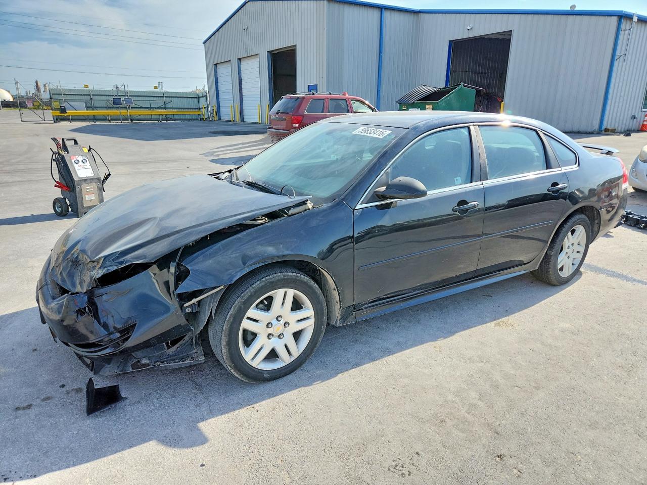 2010 Chevrolet Impala LT, VIN 2G1WB5EK8A1218973 — Front end