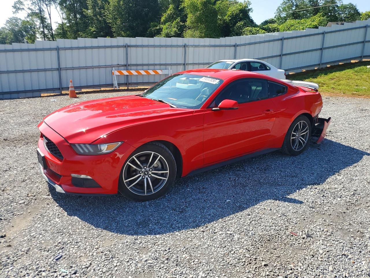 2015 Ford Mustang EcoBoost, VIN 1FA6P8TH1F5312044 — Rear end