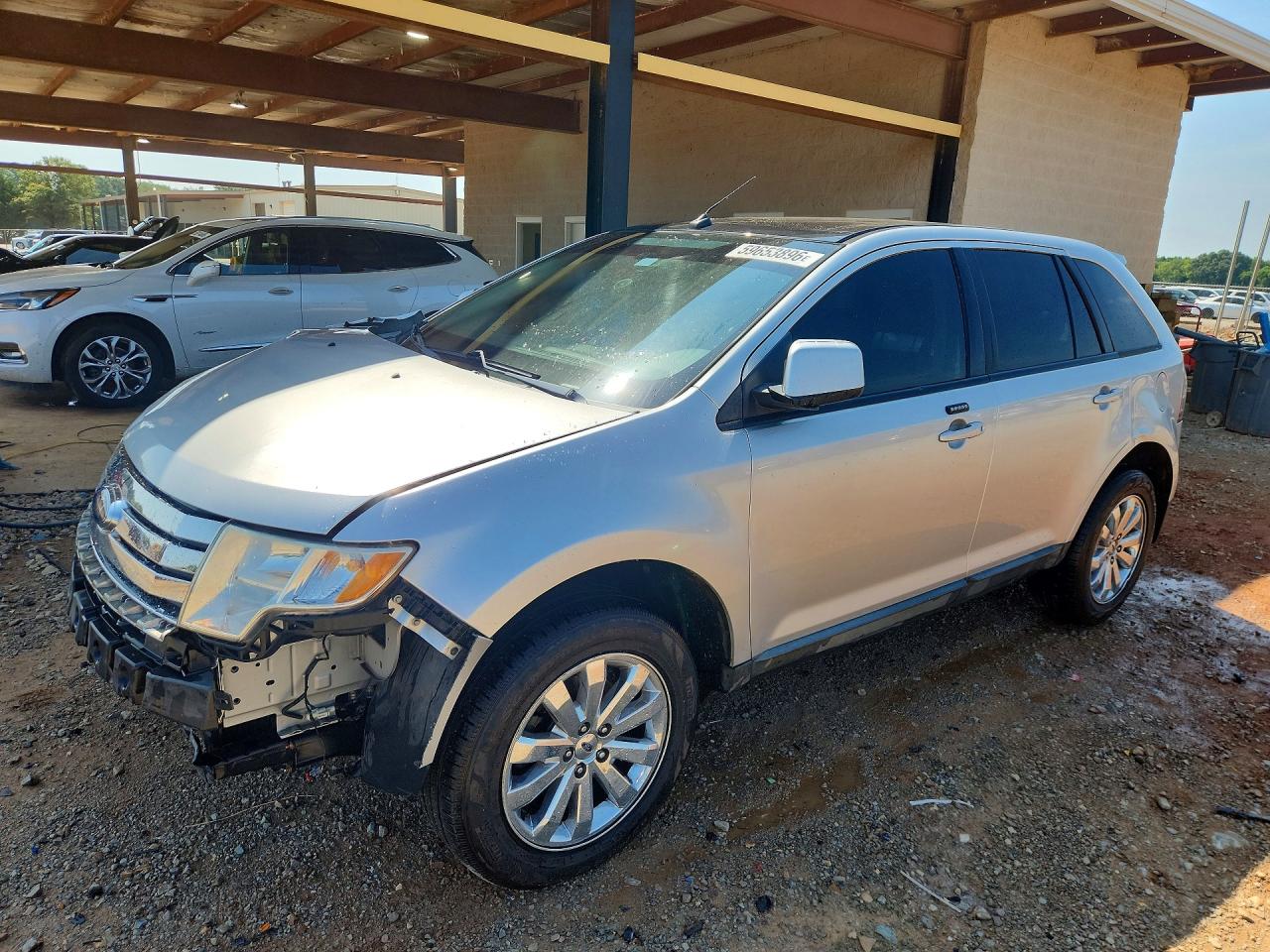 2010 Ford Edge SEL, VIN 2FMDK3JC9ABB12801 — Front end
