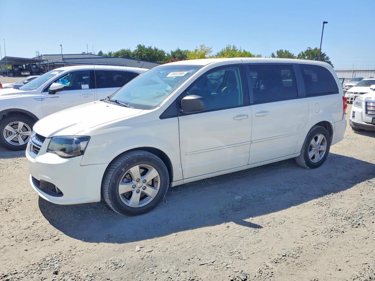 2013 Dodge Grand Caravan SE, VIN 2C4RDGBG6DR703760 — Rear end