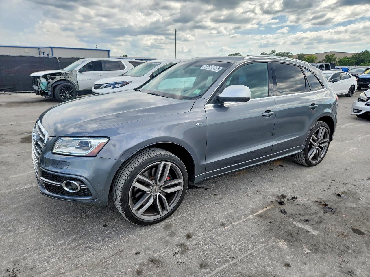 2014 Audi SQ5 Premium Plus, VIN WA1CGAFPXEA046658 — Rear end
