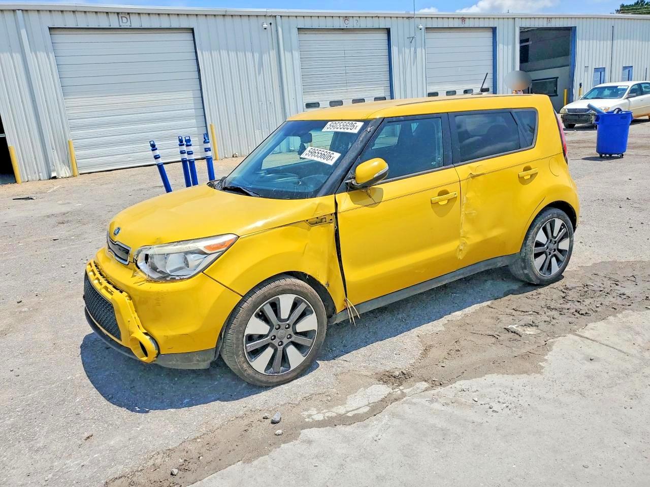 2015 Kia Soul +, VIN KNDJX3A54F7197766 — Front end