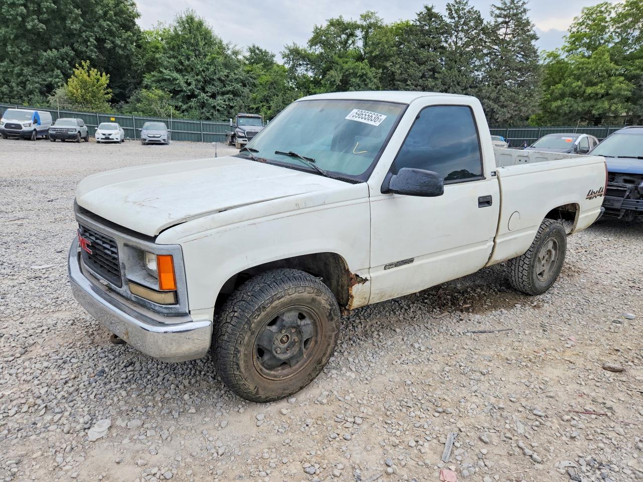 1995 GMC Sierra 1500 SLE1, VIN 1GTEK14Z0SZ506473 — Normal wear