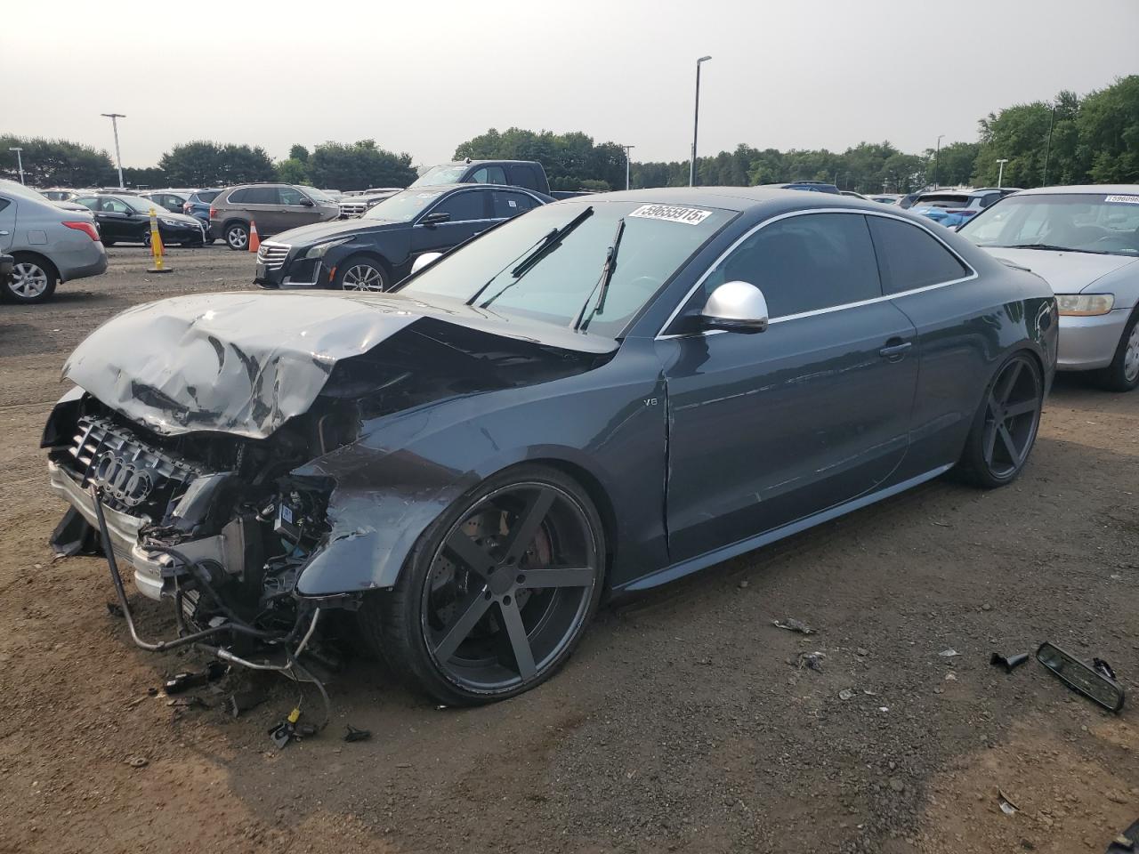2008 Audi S5, VIN WAURV78TX8A044137 — Front end