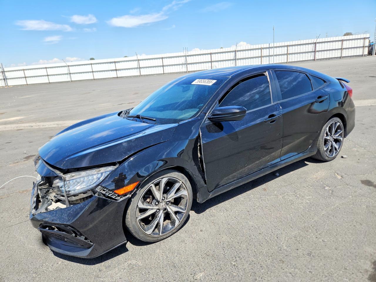 2019 Honda Civic Si, VIN 2HGFC1E50KH700600 — Перед