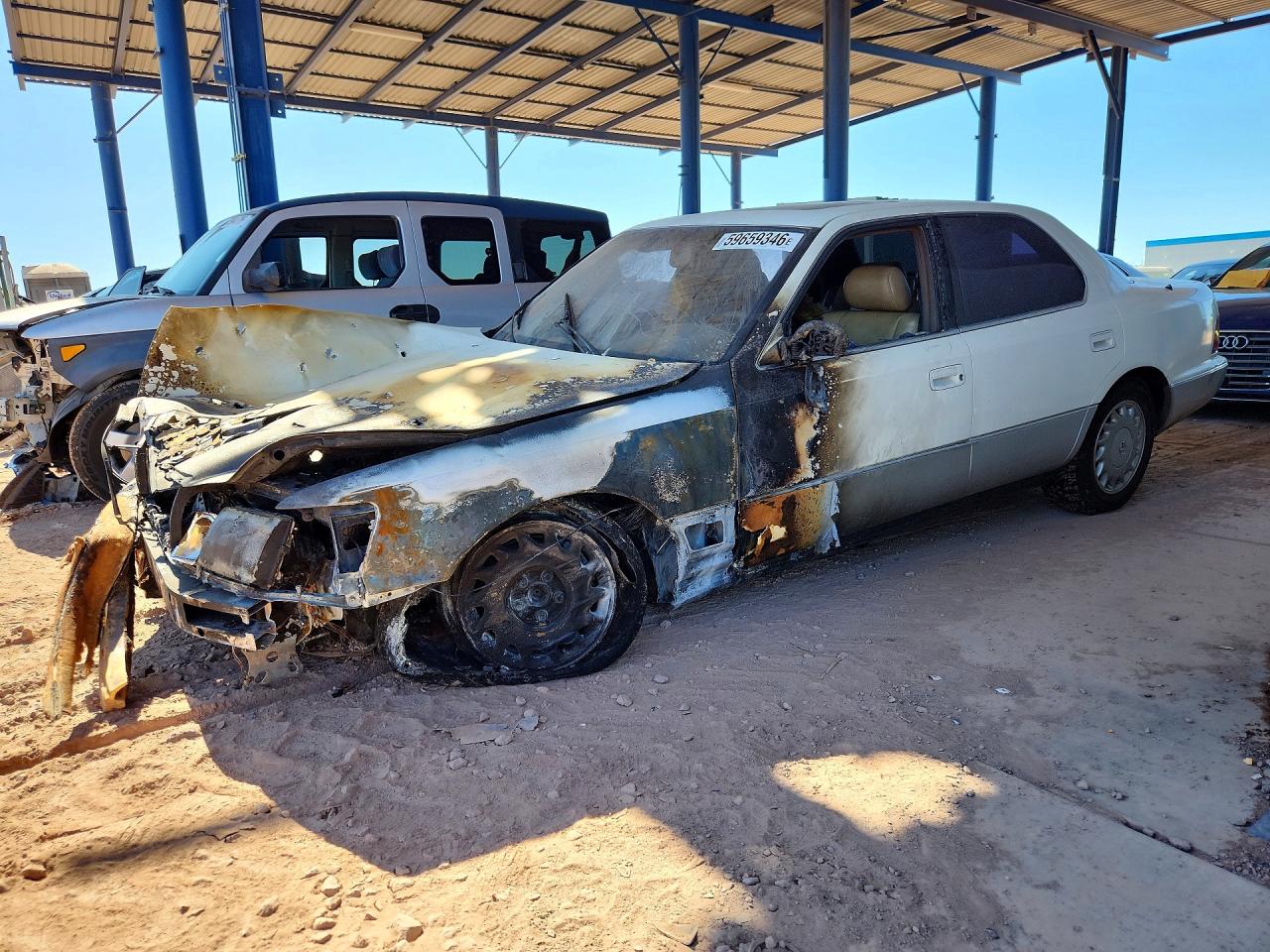 1990 Lexus LS 400, VIN JT8UF11E8L0005725 — Burn