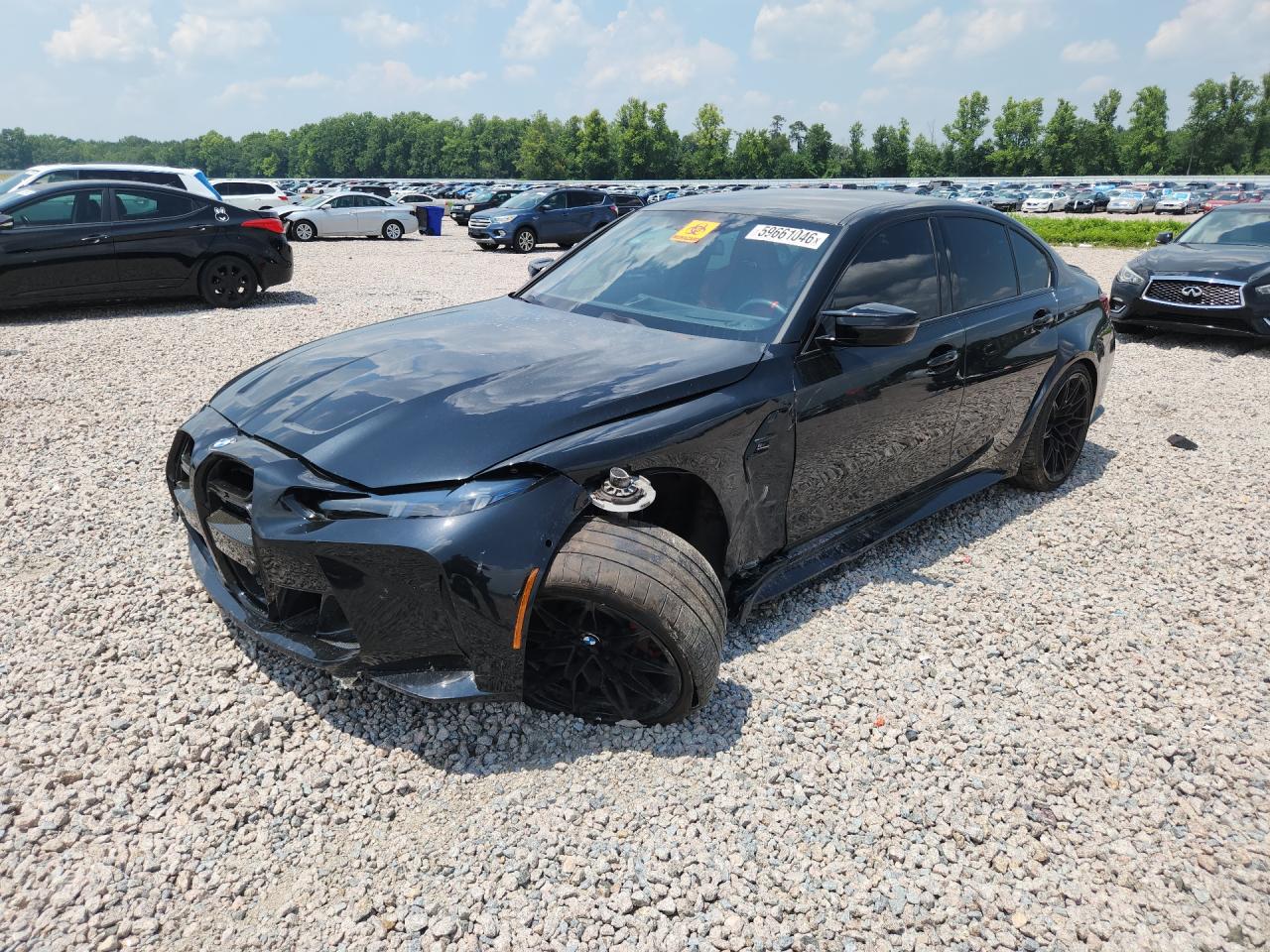 2026 BMW M3 Competition xDrive, VIN WBS33HJ03TFV76368 — Front end