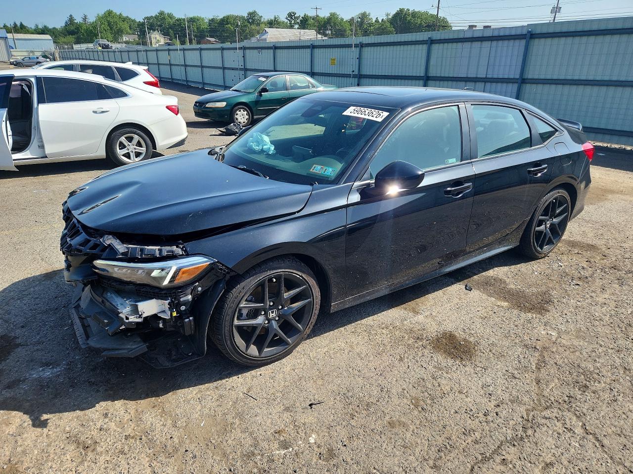 2024 Honda Civic Si, VIN 2HGFE1E58RH474729 — Front end
