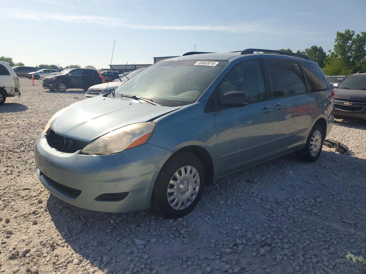2006 Toyota Sienna LE, VIN 5TDZA23C76S580584 — Front end
