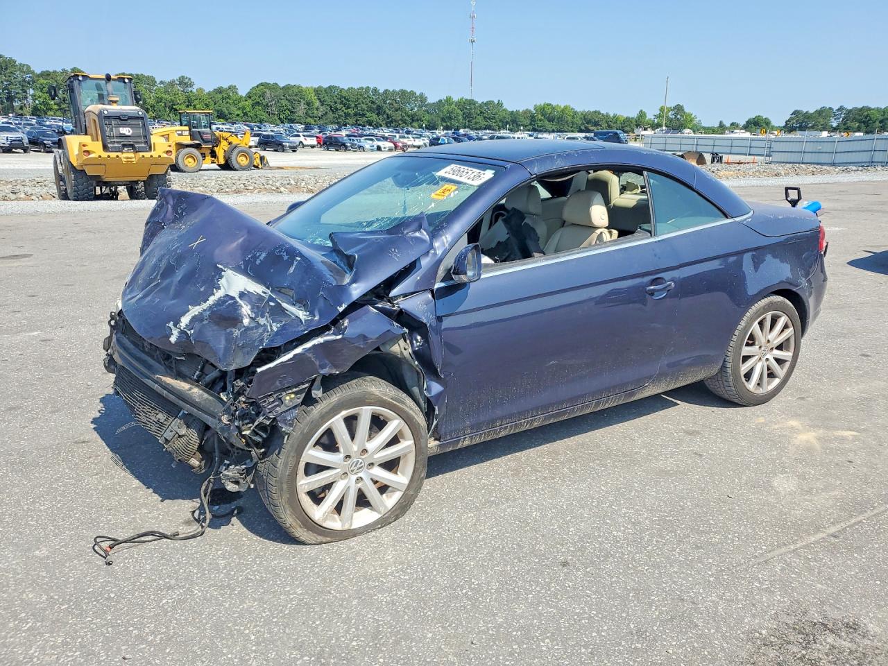 2007 Volkswagen Eos 2.0T, VIN WVWBA71F67V039013 — Front end