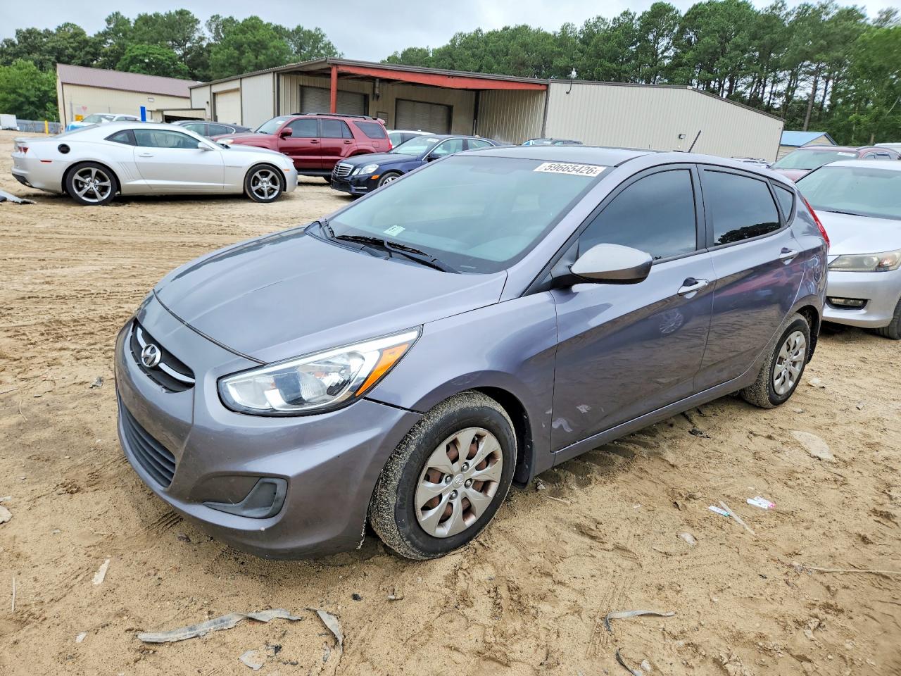 2015 Hyundai Accent GS, VIN KMHCT5AE2FU233452 — Перед
