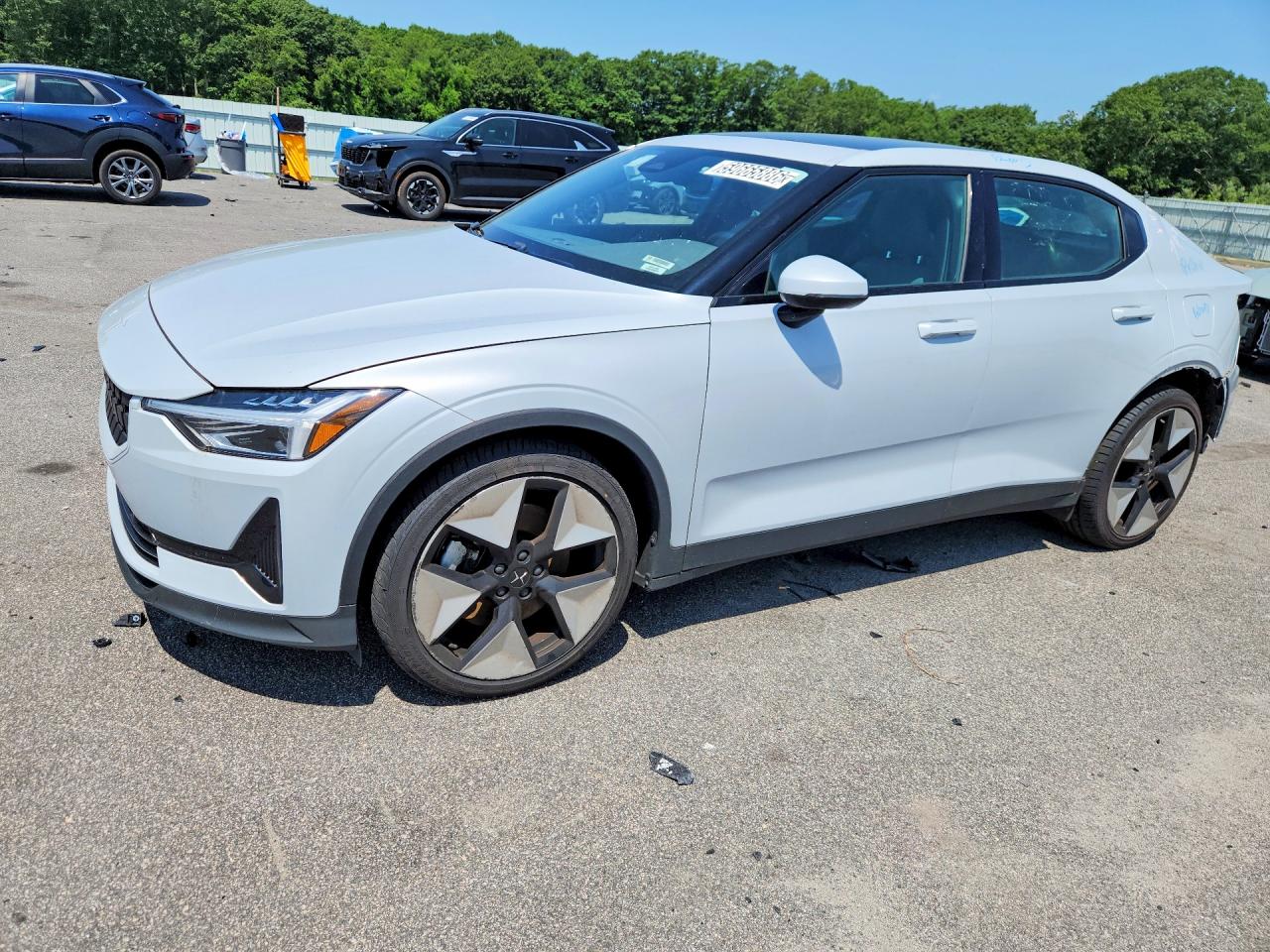 2023 Polestar 2, VIN YSMEG3KA3PL131400 — Зад