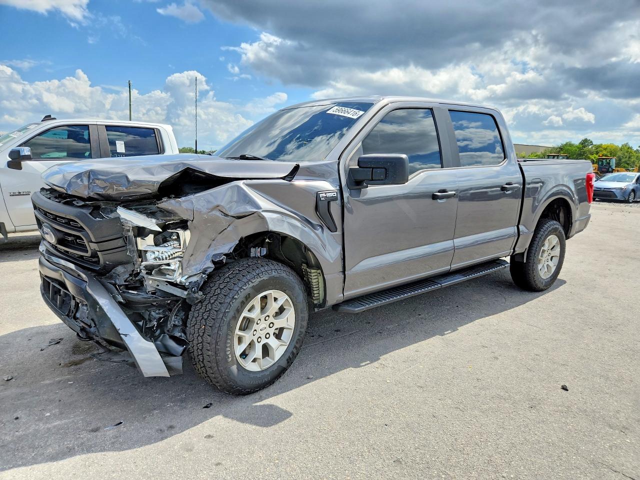 2022 Ford F-150 Police Responder XL, VIN 1FTFW1P83NKE90164 — Front end