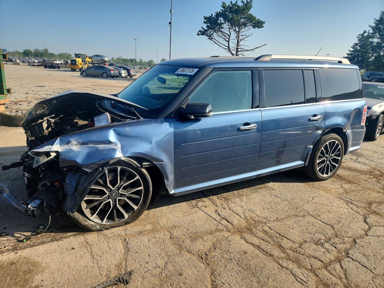 2019 Ford Flex SEL, VIN 2FMHK6C87KBA37612 — Перед