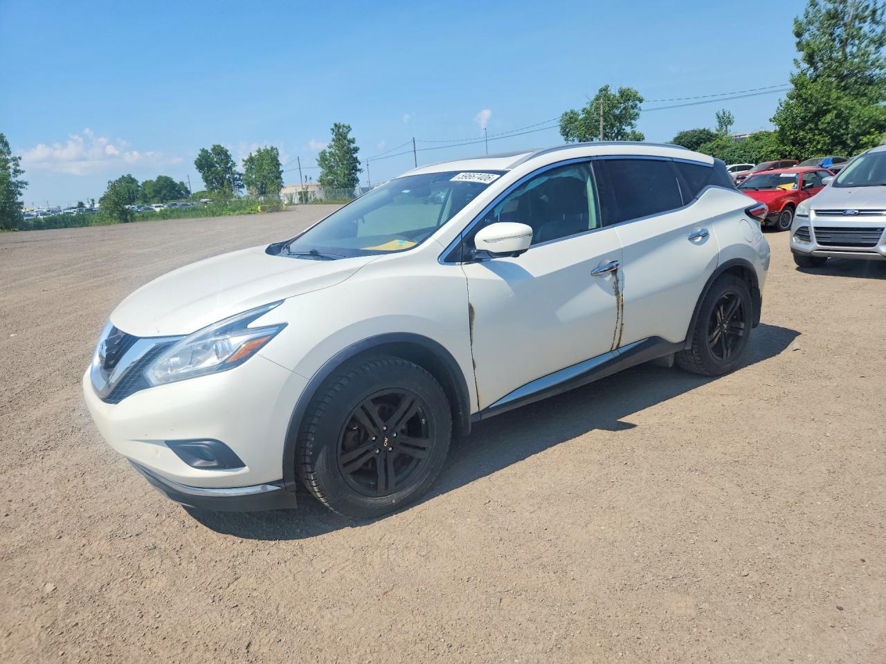2015 Nissan Murano SV, VIN 5N1AZ2MH7FN253085 — Side