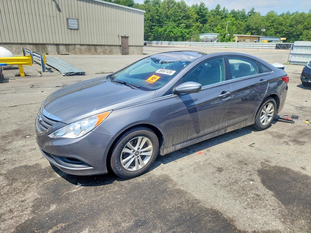 2014 Hyundai Sonata GLS, VIN 5NPEB4AC4EH893395 — Roof
