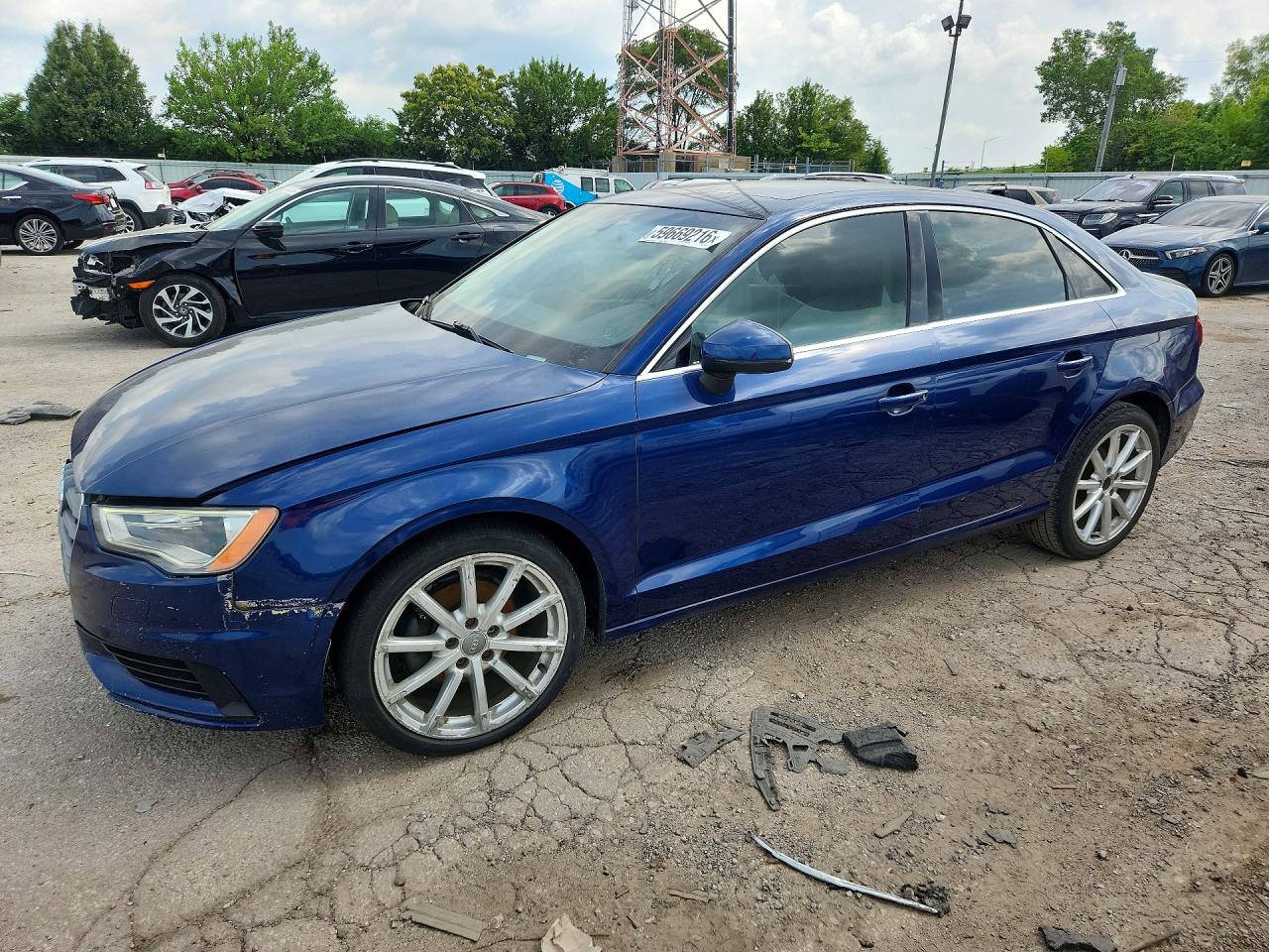 2015 Audi A3 Premium Plus, VIN WAUCJGFFXF1038673 — Side