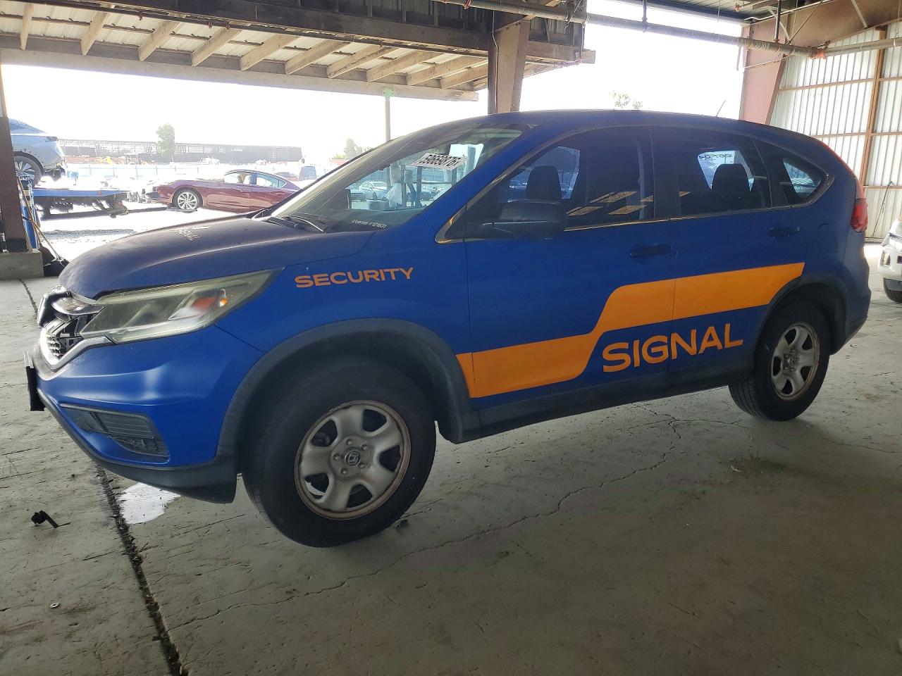 2016 Honda CR-V LX, VIN 3CZRM3H37GG708483 — Engine fire