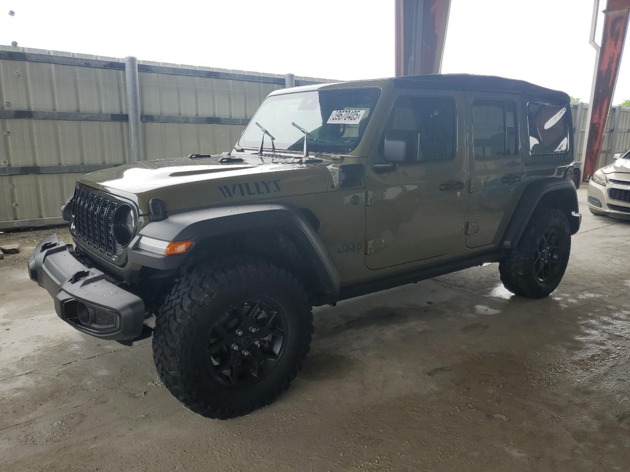 2025 Jeep Wrangler Sport S, VIN 1C4RJXN66SW536736 — Auction photo
