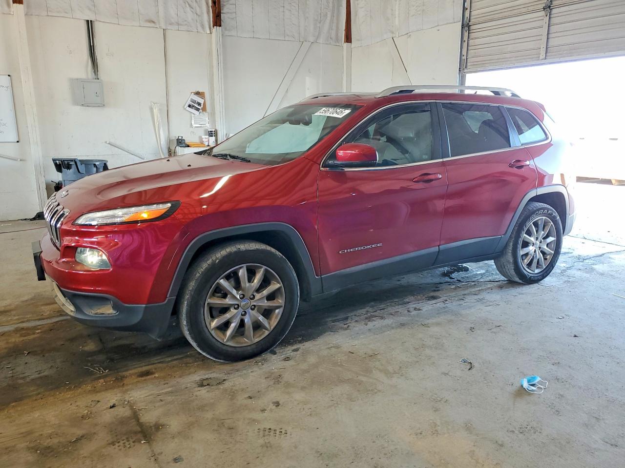 2014 Jeep Cherokee Limited, VIN 1C4PJMDB8EW191296 — Water / flood