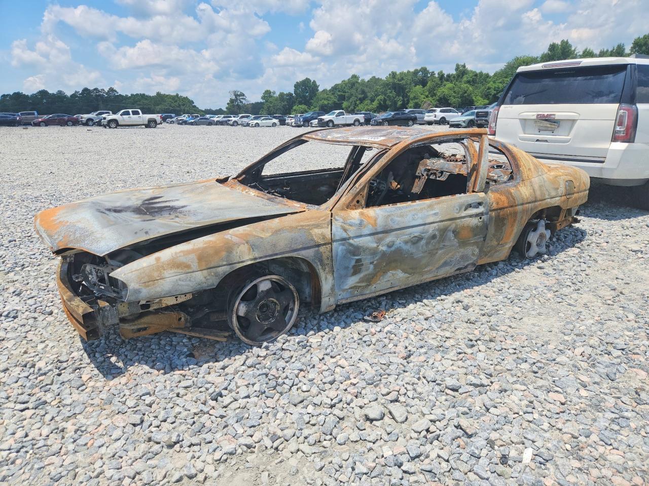 1999 Chevrolet Monte Carlo LS, VIN 2G1WW12MXX9283949 — Burn