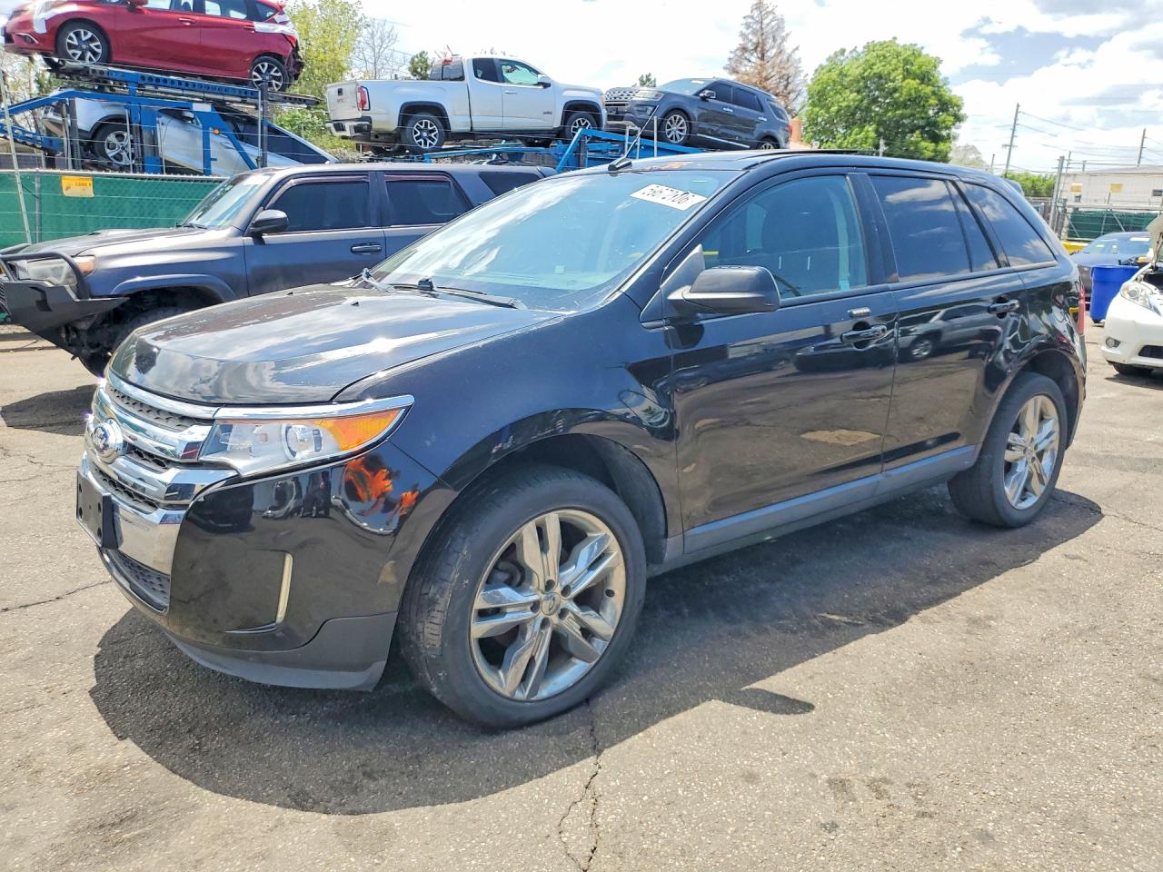 2013 Ford Edge SEL, VIN 2FMDK4JC6DBA56231 — Minor dents and scratches