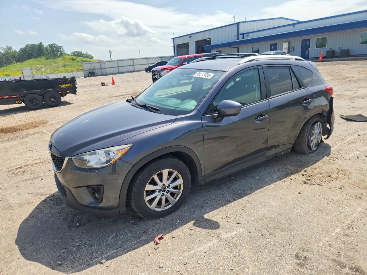 2015 Mazda CX-5 Touring, VIN JM3KE4CY6F0450660 — Rear end