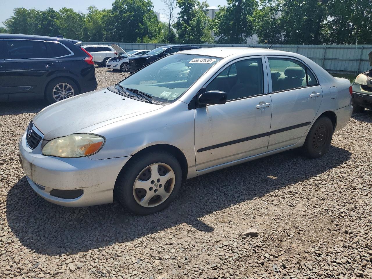2008 Toyota Corolla LE, VIN 2T1BR32E08C872379 — Front end