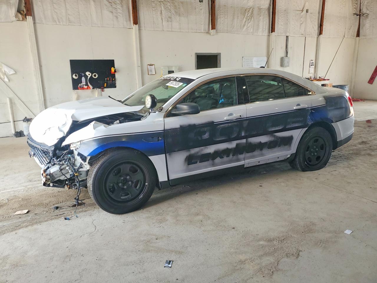 2018 Ford Police Interceptor, VIN 1FAHP2MK7JG104697 — Front end