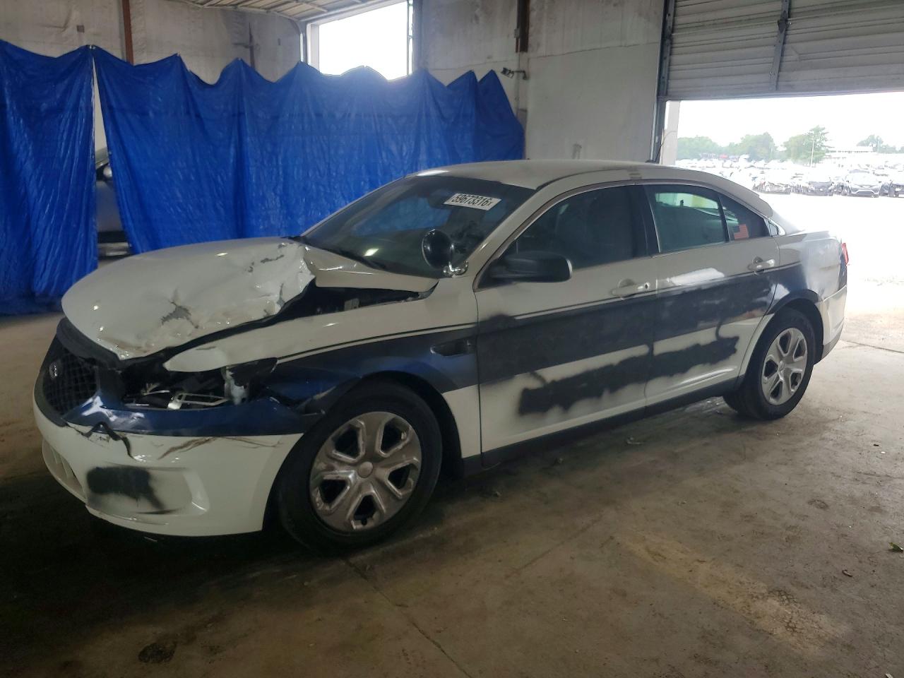 2018 Ford Police Interceptor, VIN 1FAHP2MK1JG114741 — Front end