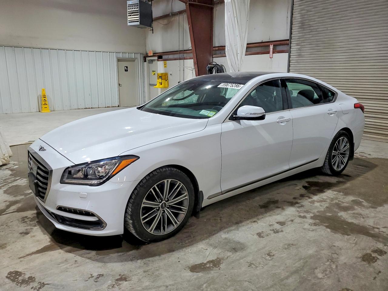 2019 Genesis G80 3.8L, VIN KMHGN4JE7KU296739 — Side