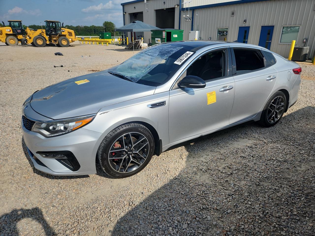 2019 Kia Optima SX, VIN 5XXGW4L27KG311489 — Front end