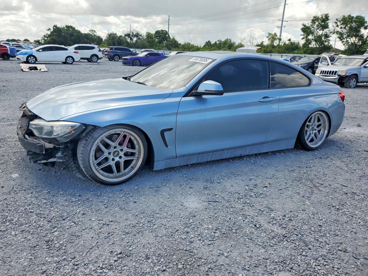 2014 BMW 4 Series 428i, VIN WBA3N3C55EK231704 — Front end