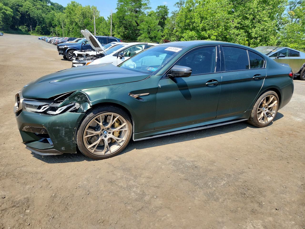 2022 BMW M5 CS, VIN WBS73CH03NCK24583 — Front end