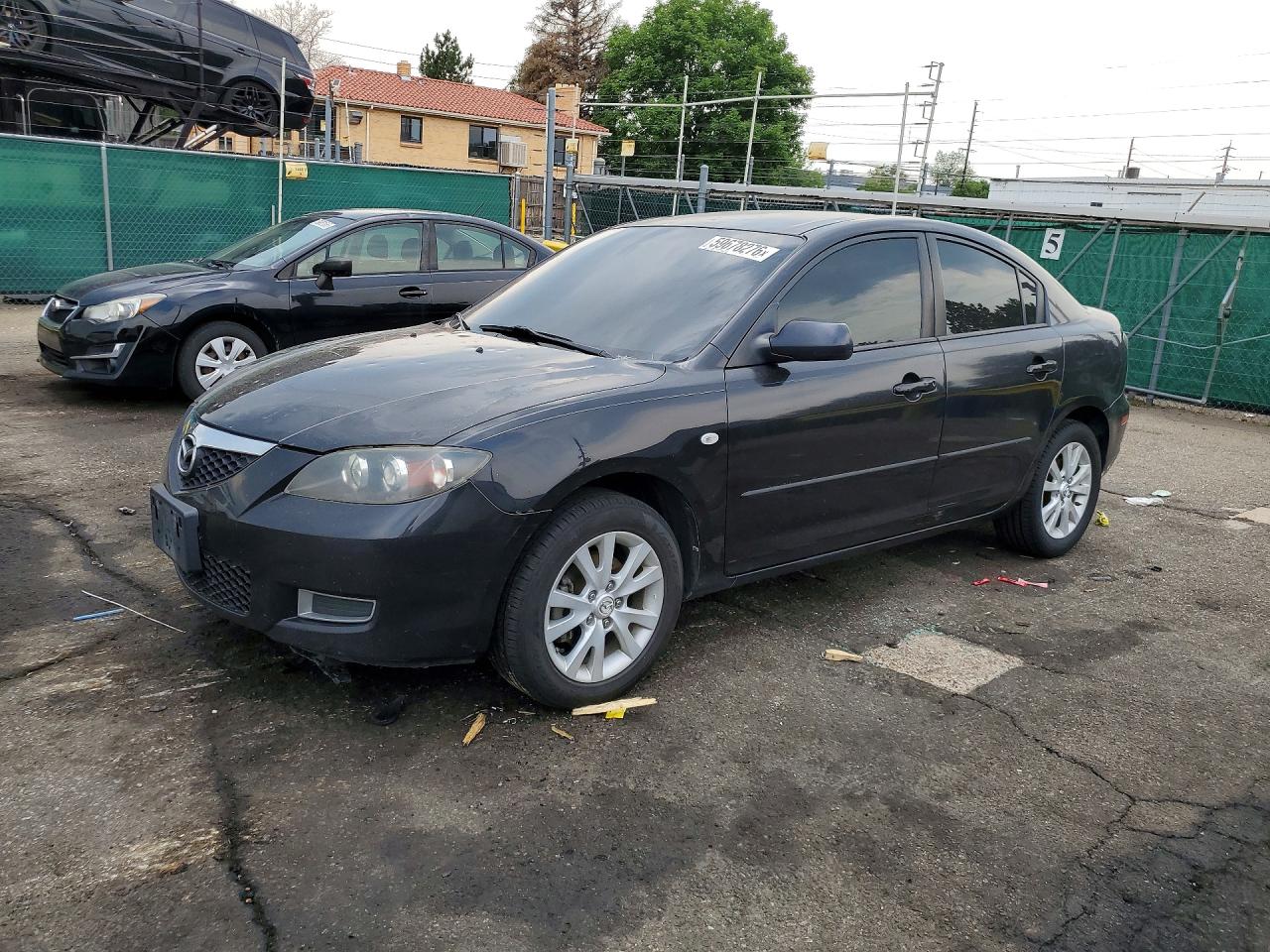 2007 Mazda 3 i Touring, VIN JM1BK32F471652372 — Hail