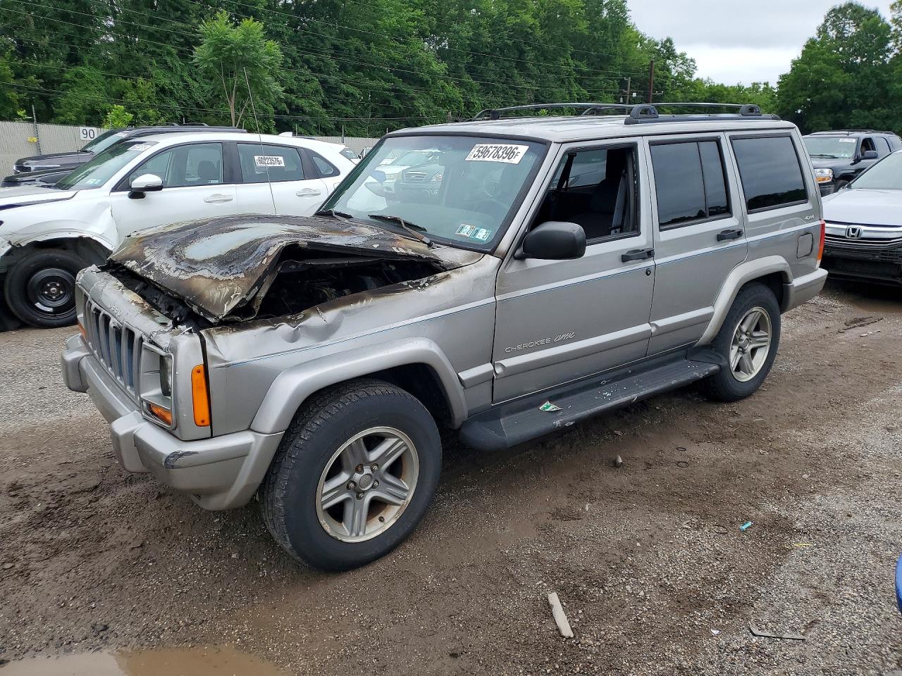 2000 Jeep Cherokee Classic, VIN 1J4FF58S0YL249317 — Пожар в моторном отсеке