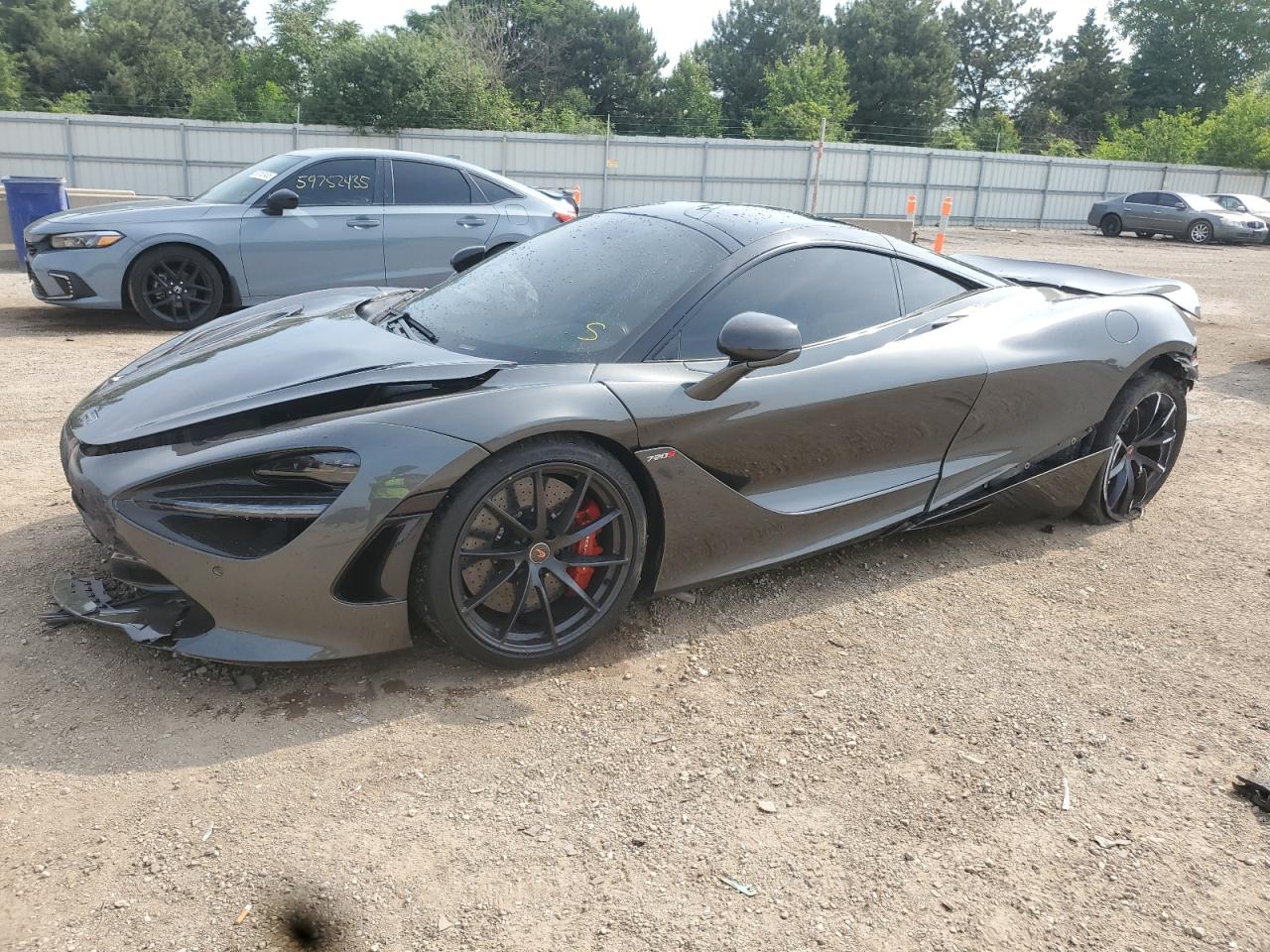 2018 McLaren 720S, VIN SBM14DCA4JW001176 — Зад