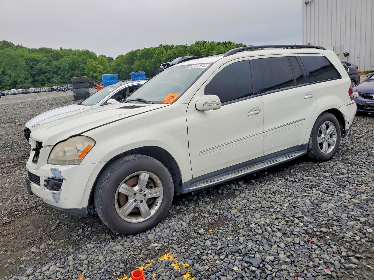 2008 Mercedes-Benz GL 450, VIN 4JGBF71E48A331532 — Front end
