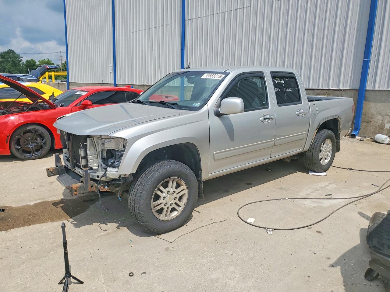 2010 Chevrolet Colorado 1LT, VIN 1GCJTCDE5A8100617 — Front end