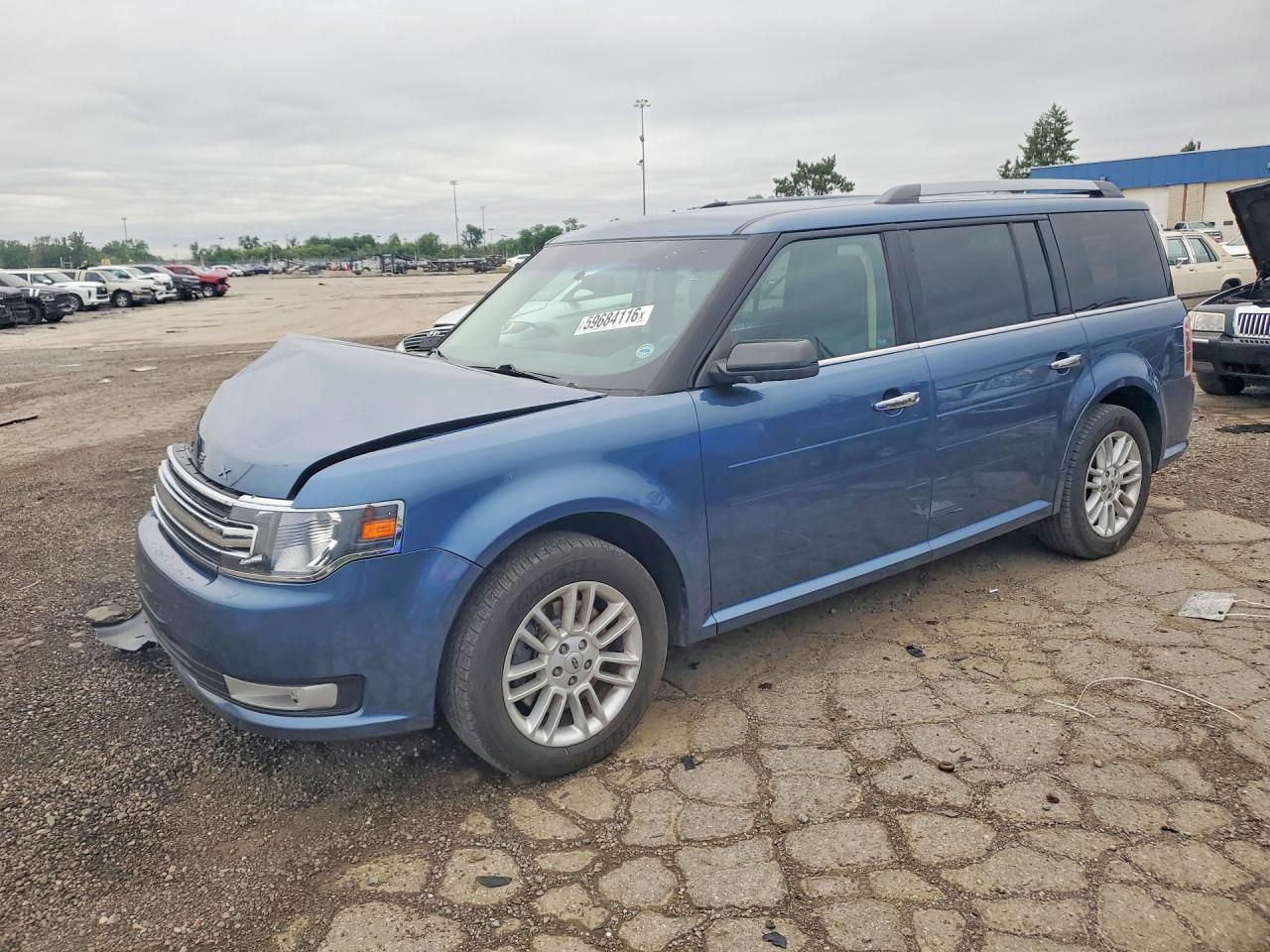 2018 Ford Flex SEL, VIN 2FMGK5C86JBA00667 — Front end