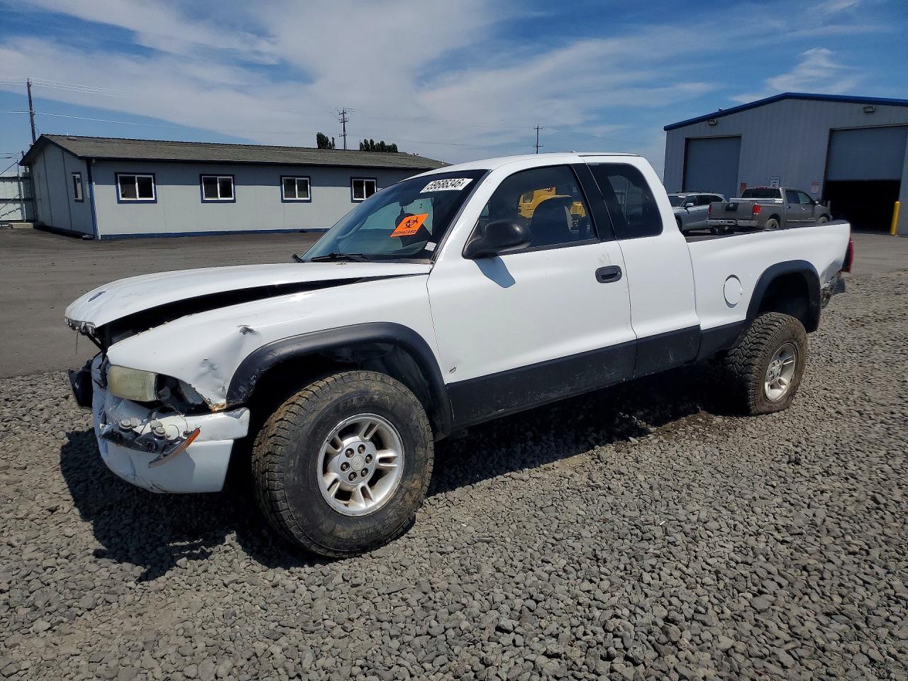 2001 Dodge Dakota Sport, VIN 1B7GG22NX1S184710 — Перед