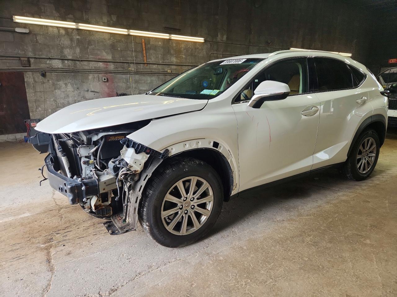 2016 Lexus NX F Sport, VIN JTJBARBZ6G2082656 — Front end