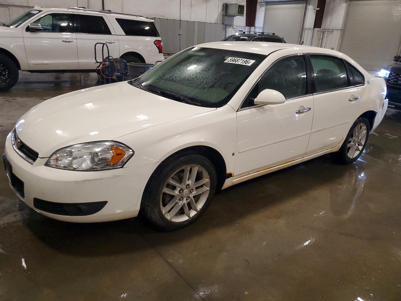 2008 Chevrolet Impala LTZ, VIN 2G1WU583989242385 — Rear end
