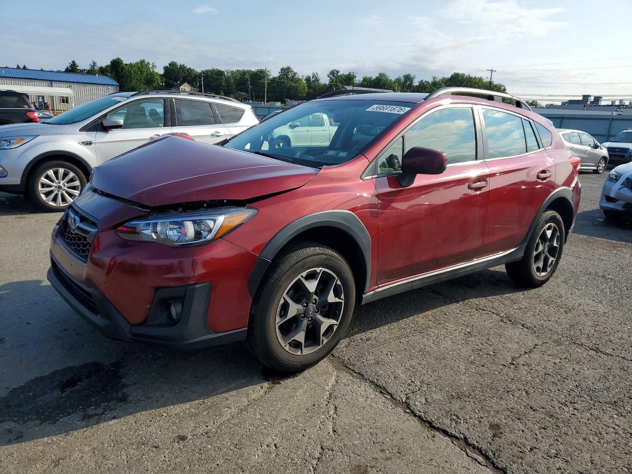 2019 Subaru Crosstrek Premium, VIN JF2GTAEC8K8355163 — Front end
